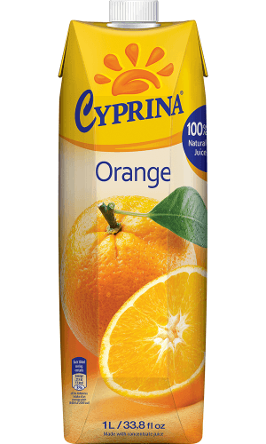 Cyprina Orange Juice 100% 1L